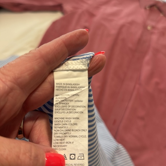 Men’s L/S Izod Button Down shirt. Punk logo. Size 2XL. Like new. Smoke free home - Picture 9 of 9